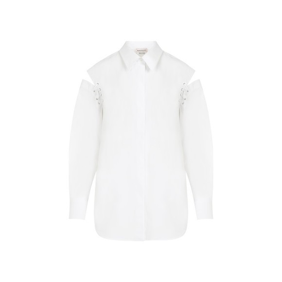 Alexander Mcqueen Optical White Cotton Shirt - NWT - Picture 1 of 3